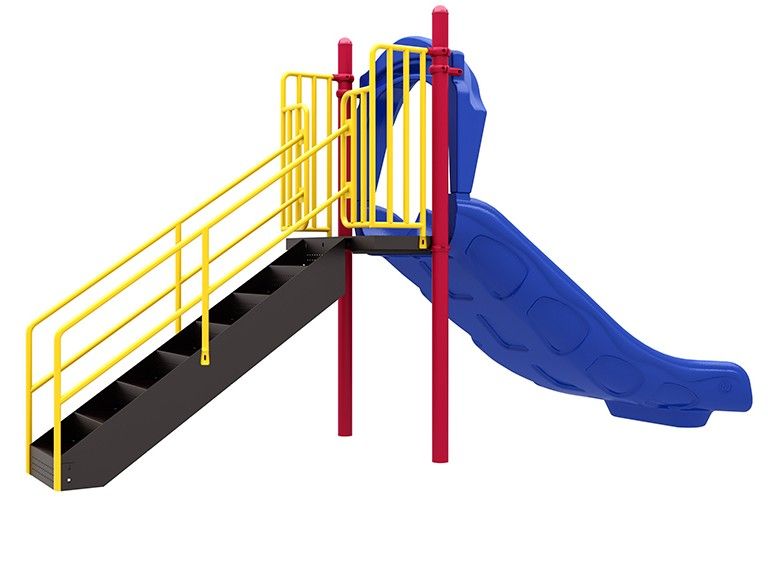 4' Freestanding Double Slide