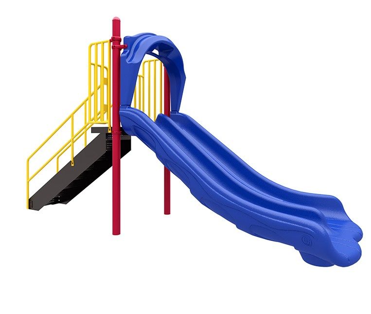 4' Freestanding Double Slide