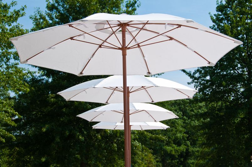 Catalina Modern Fiberglass Patio Umbrella