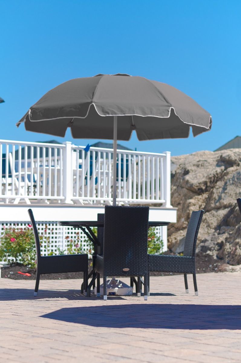Catalina Modern Fiberglass Patio Umbrella