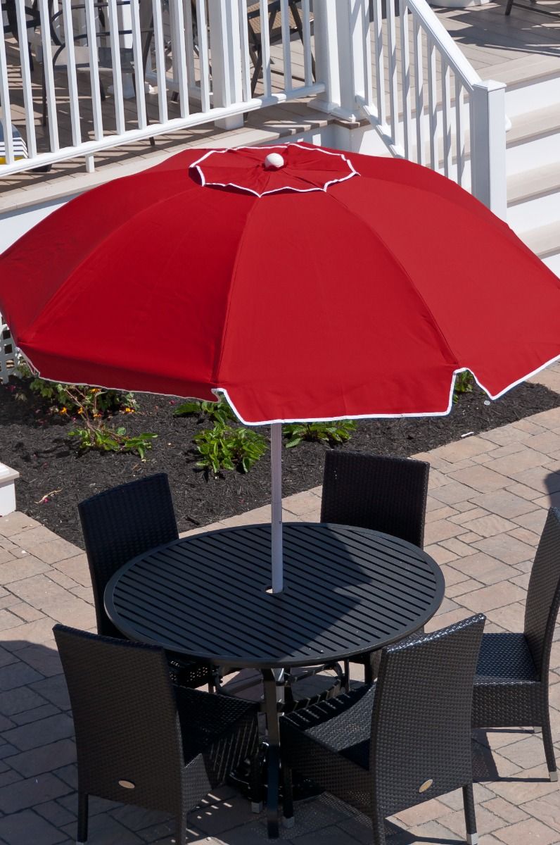 Catalina Modern Fiberglass Patio Umbrella