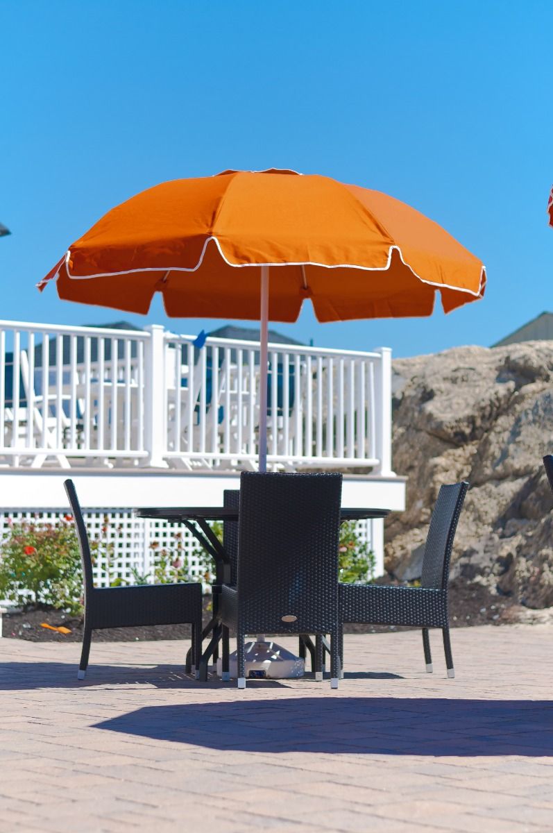 Catalina Modern Fiberglass Patio Umbrella