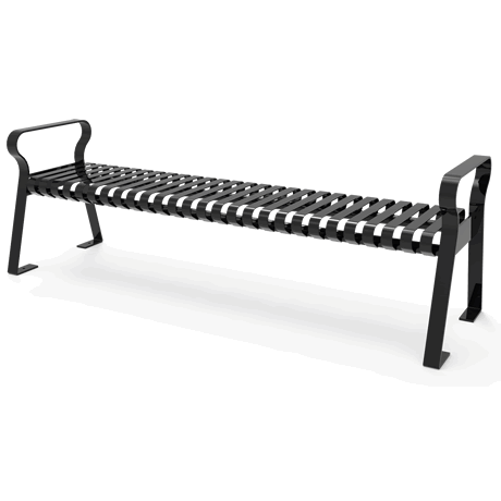 Rivendale Downtown Bench without Back