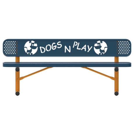 Dog Themed Bench