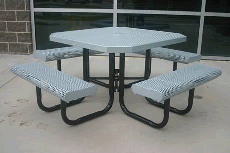Rivendale Octagon Portable Table with Rolled Edges