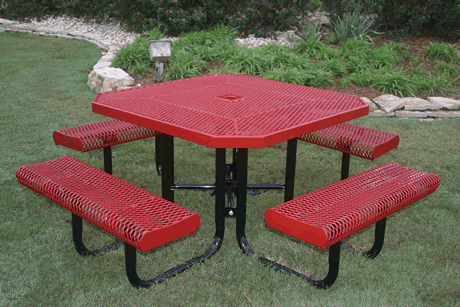 Rivendale Octagon Portable Table with Rolled Edges
