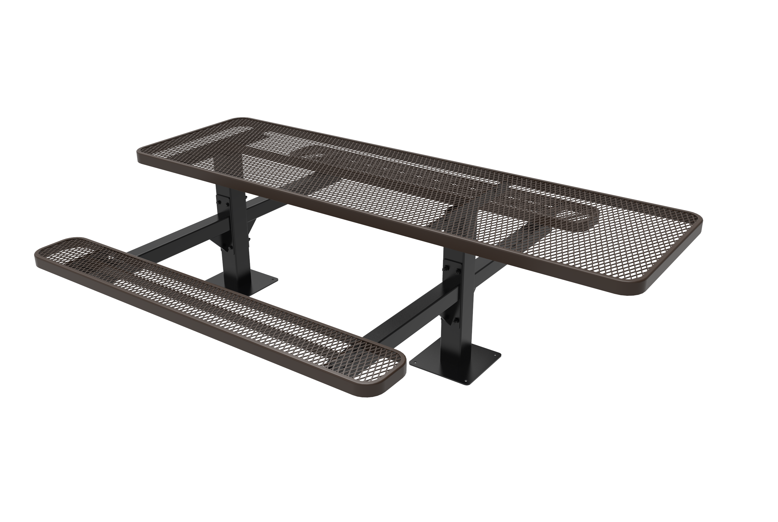 Rivendale Rectangular Double Pedestal Table - ADA Accessible