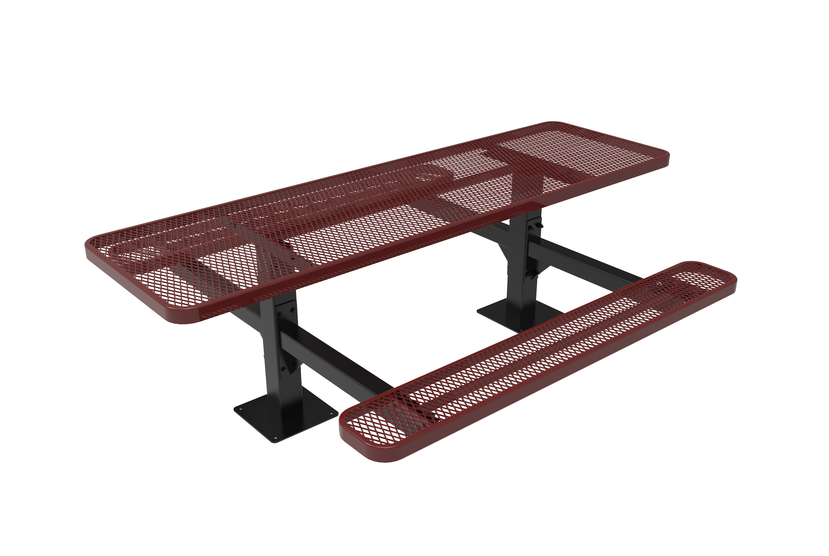 Rivendale Rectangular Double Pedestal Table - ADA Accessible