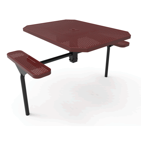 Rivendale Octagon Nexus Pedestal Table - ADA Accessible