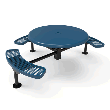 Rivendale Round Nexus Pedestal Table with Solid Top - ADA Accessible