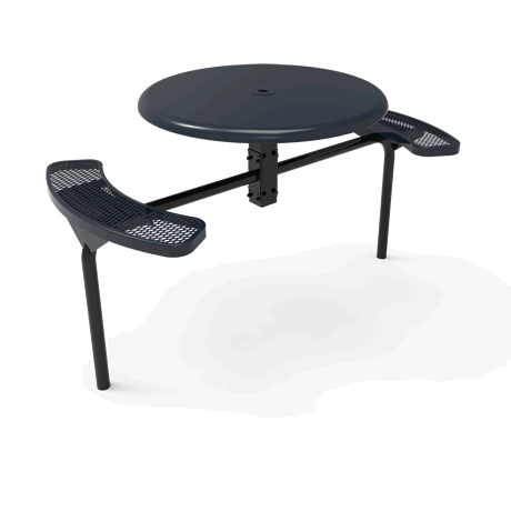Rivendale Round Nexus Pedestal Table with Solid Top - ADA Accessible