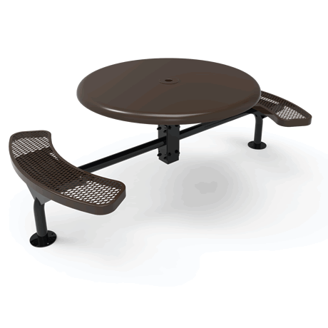 Rivendale Round Nexus Pedestal Table with Solid Top - ADA Accessible