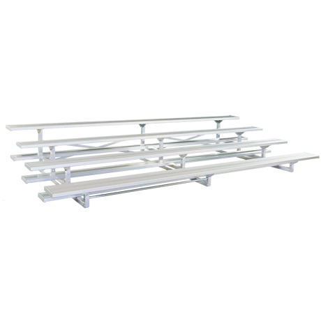 Basic 4 Row 8" Rise Bleachers