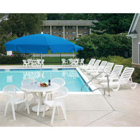 Ibiza 46" Round Pedestal Table