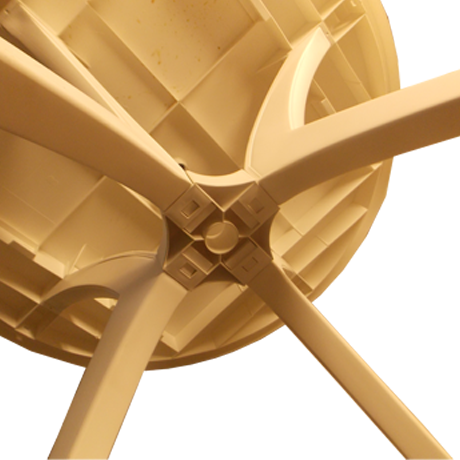 Ibiza 46" Round Pedestal Table
