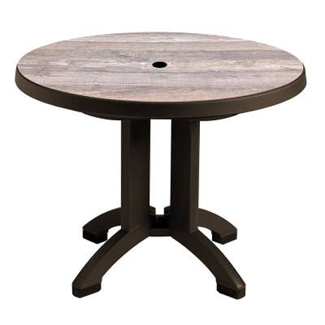 Aquaba 38" Round Folding Table
