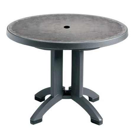 Aquaba 38" Round Folding Table