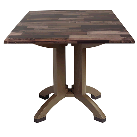 Atlanta 36" Square Molded Melamine Table