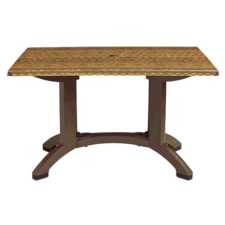 Atlanta 48" x 32" Molded Melamine Table