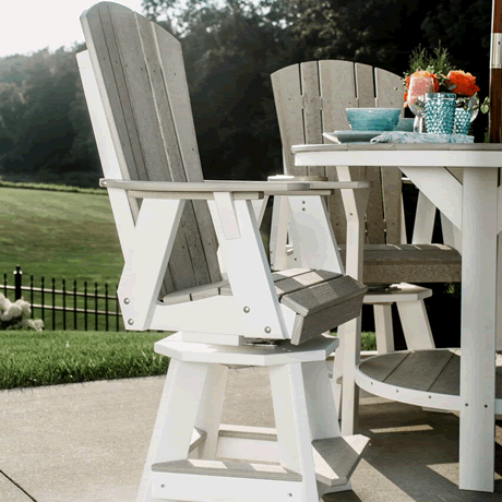 Heritage Balcony Swivel Chair