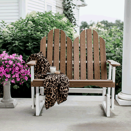 Classic Adirondack Glider