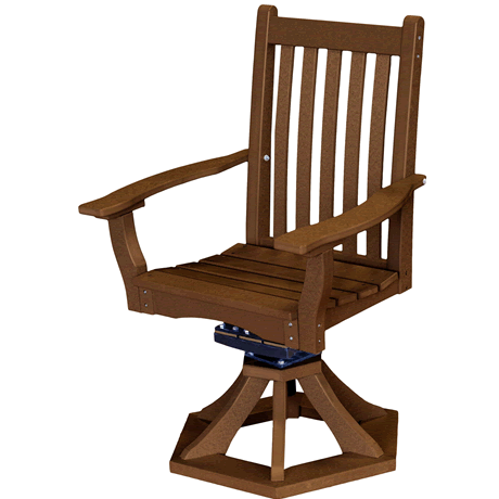 Classic Swivel Dining Arm Chair