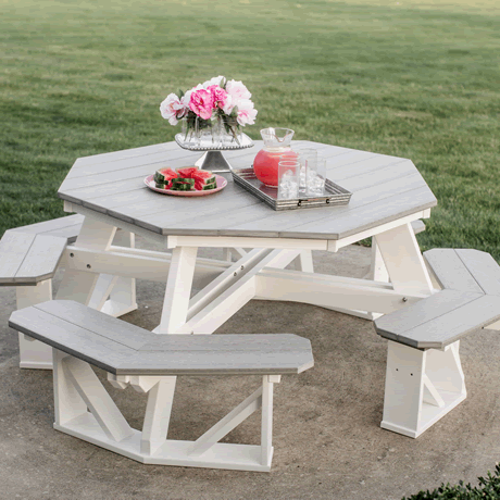 Heritage Octagon Picnic Table