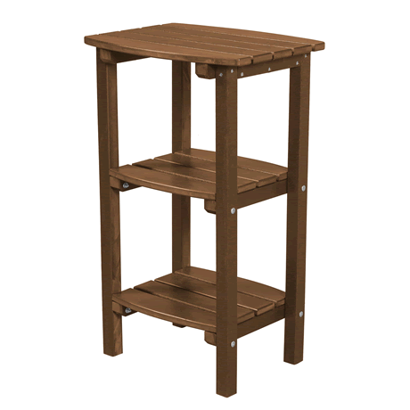 Classic 3-Shelf Side Table