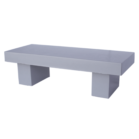 NB Series Concrete Flat Backless Bench