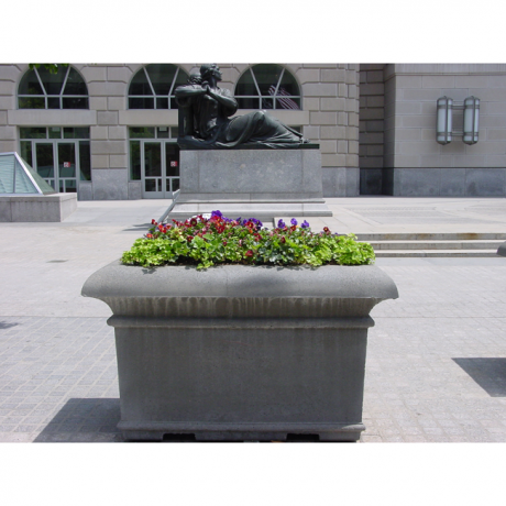 Aurora Series Square Concrete Planter