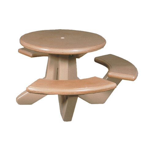 Concrete Round Top