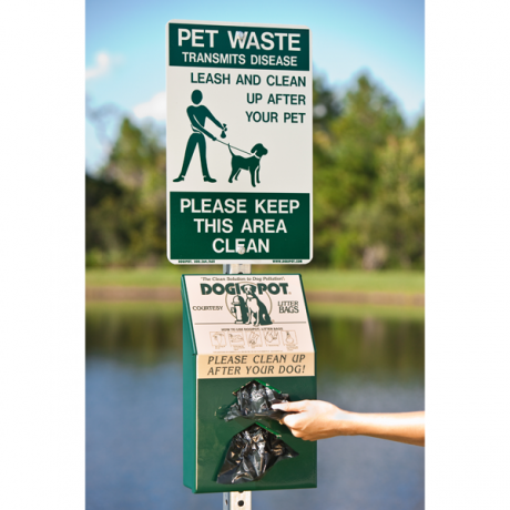 On Leash Sign