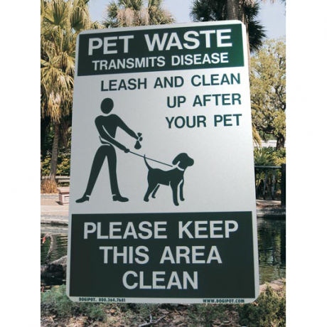 On Leash Sign