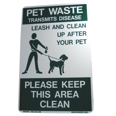 On Leash Sign