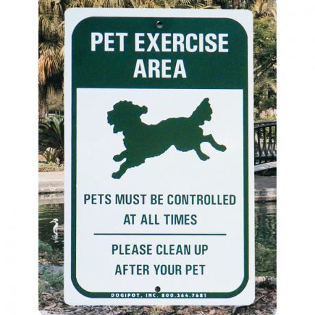 Off Leash Sign