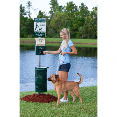 Aluminum Pet Station