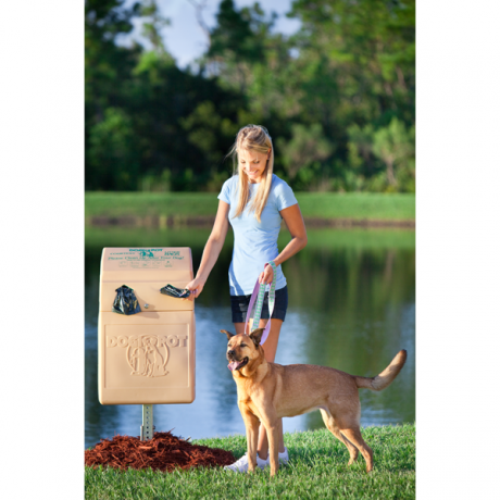 Dogvalet Polythene Bag Dispenser / Waste Container