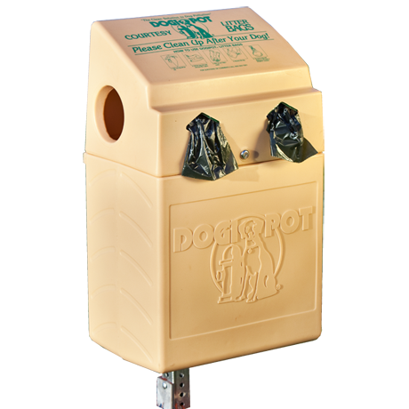 Dogvalet Polythene Bag Dispenser / Waste Container