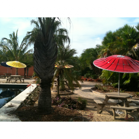 The 701 Aluminum Solid Vane Umbrella