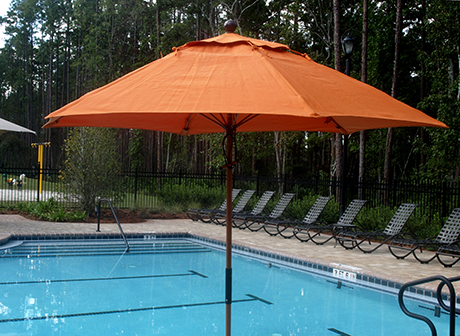 Las Olas Market Umbrella, 7.5 Foot Diameter