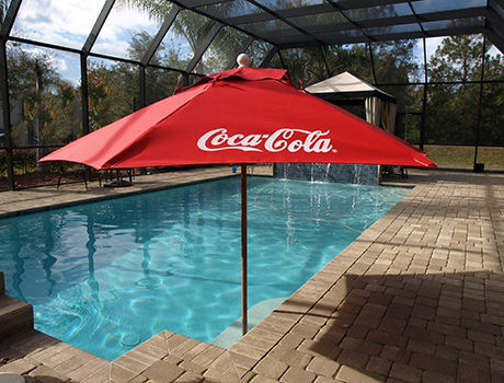 South Beach Heavy Duty Commercial Umbrella, 9 Foot Diameter