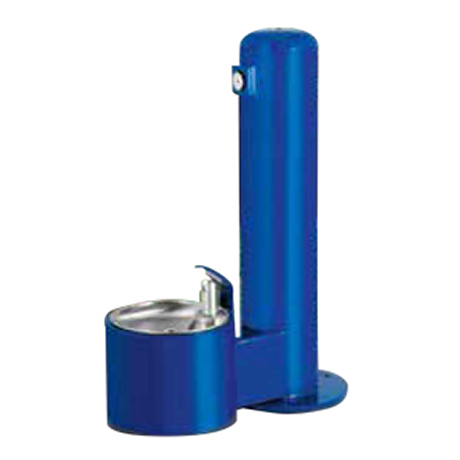 Metal Pedestal Pet Drinking Fountain