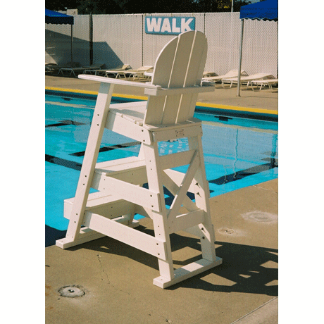 Lifeguard Chair With 2 Front Steps