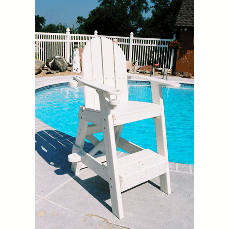 Lifeguard Chair With Front Step