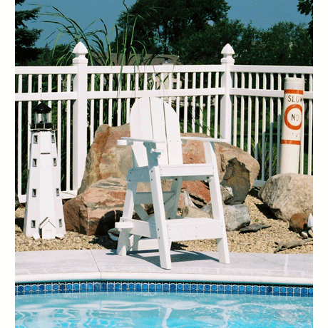 Lifeguard Chair With Front Step