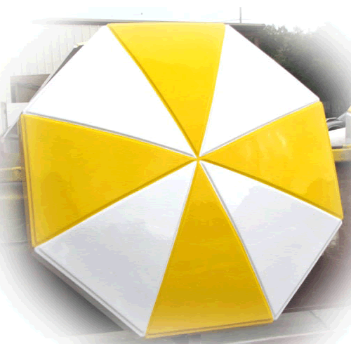 Valence Octagon Fiberglass Umbrella