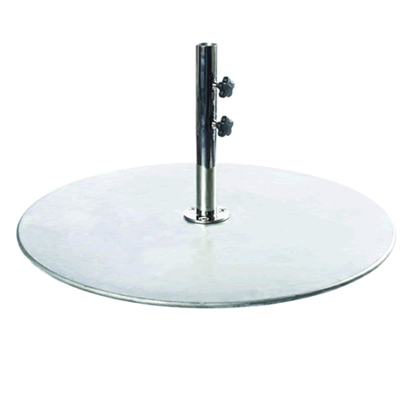 185 lb. Galvanized Steel Plate With 2" Stem for Monaco Series