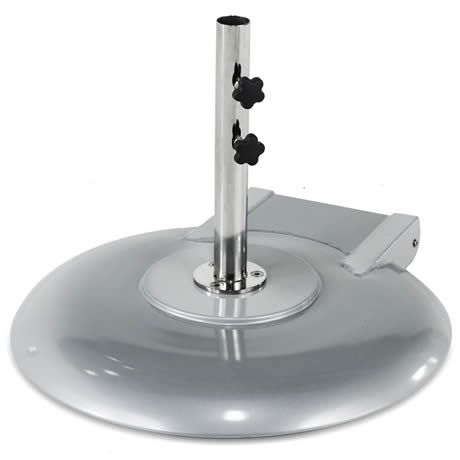 Premium Aluminum Shell Umbrella Base - 150 lbs.