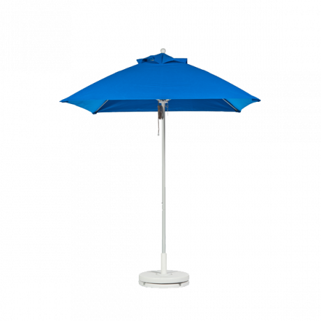 Monterey Collection Square Fiberglass Market Umbrella