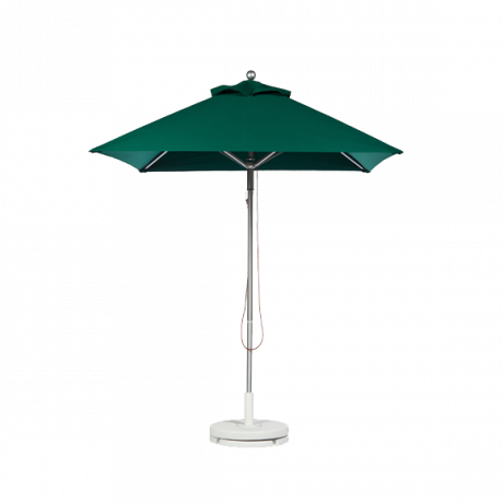 Greenwich Series Square Aluminum Market Umbrella
